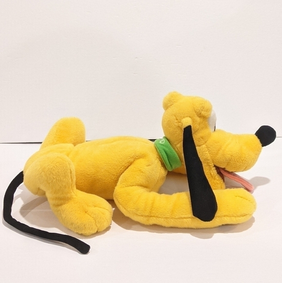 DISNEY Store Pluto dog plush laying 14" - Picture 3 of 12
